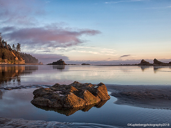 Sunse at Ruby Beach, WA