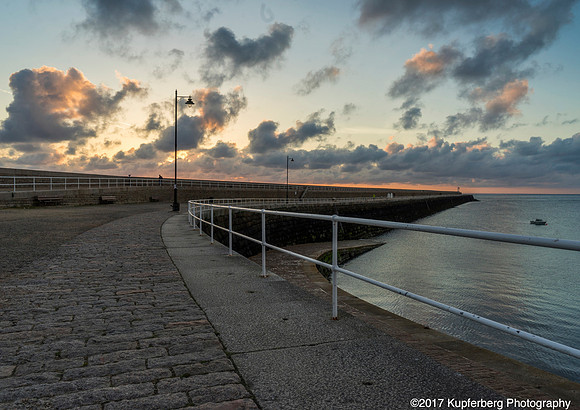 Gorey Brakewater at Sunrise