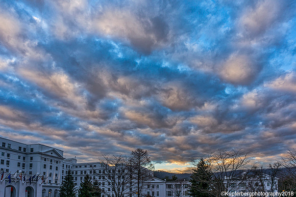 Greenbrier Hotel at Sunset