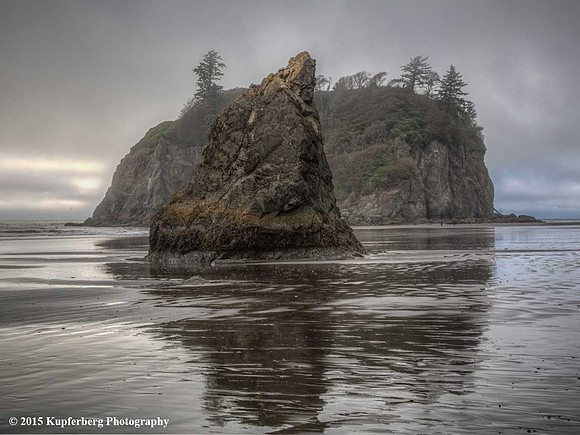 Haystacls at Ruby Beach